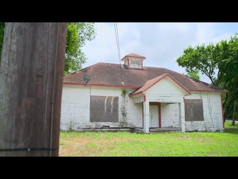 Efforts underway to renovate historic all-Black school in North Texas