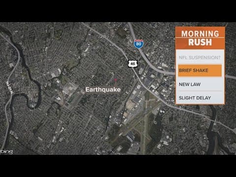 Earthquake reported in New York City