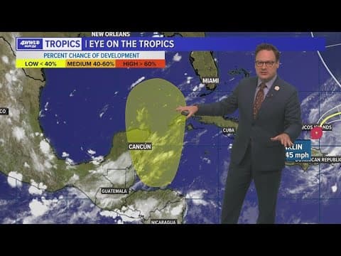 Wednesday 10PM update: Tropical activity may be possible next week in Caribbean or Gulf