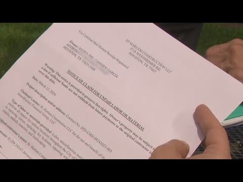 What to do if you get a collection letter for water line repairs