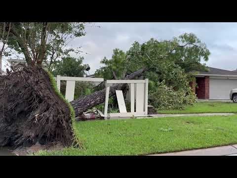 Francine weakens and moves inland; Storm leaves behind flooding, power outages