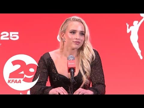 FULL INTERVIEW: Hailey Van Lith speaks after being selected by the Chicago Sky in the WNBA Draft