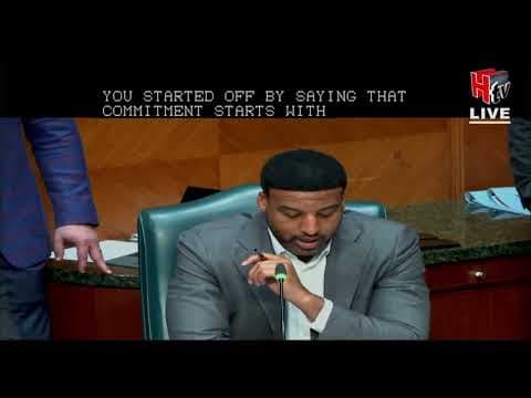 CenterPoint representative gives update on power outage to Houston City Council