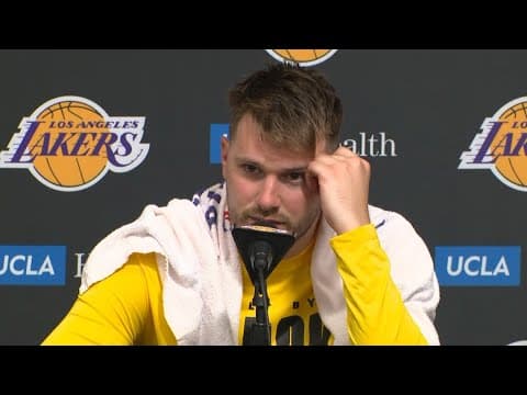 Dallas Mavericks vs. Los Angeles Lakers | Luka, LeBron, JJ Reddick full post-game interviews