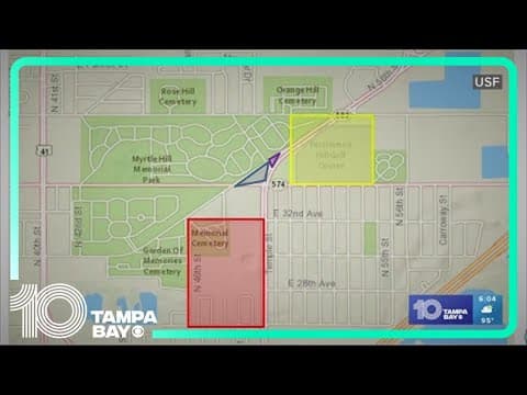 Study raises questions about potential graves under businesses in Tampa cemetery