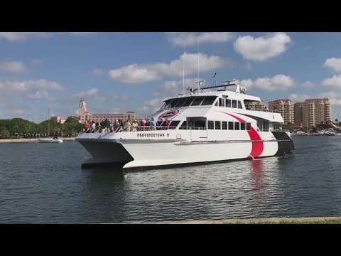 Cross Bay Ferry will end service in Tampa Bay after operator defaults on agreement
