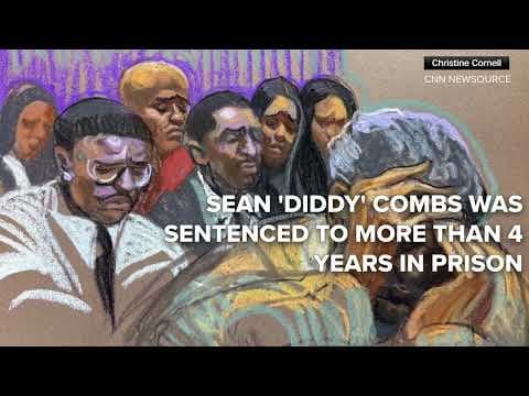 Inside the Diddy sentencing: Court sketches of Sean Combs