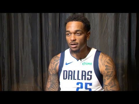 P.J. Washington 1-on-1 interview | 2024-25 Dallas Mavericks Media Day