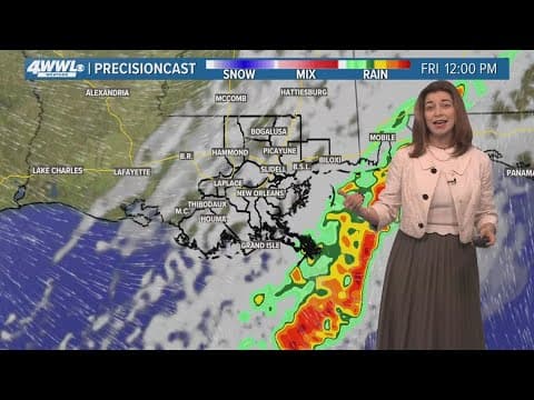 New Orleans noon Weather: Lots of sunshine with passing showers this week