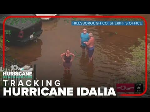 Some Hillsborough County neighborhoods underwater following Hurricane Idalia