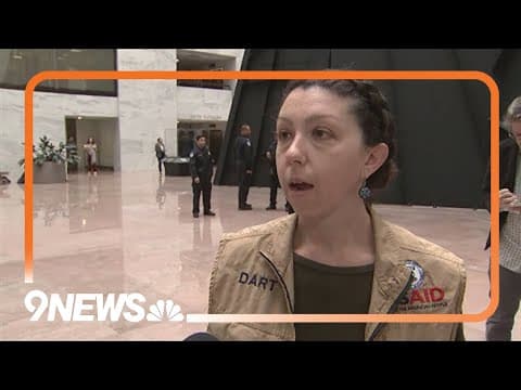 Federal workers protest on Capitol Hill after being fired