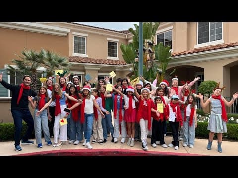 'The Frostys' unite kids and seniors through joyous singing at memory care homes