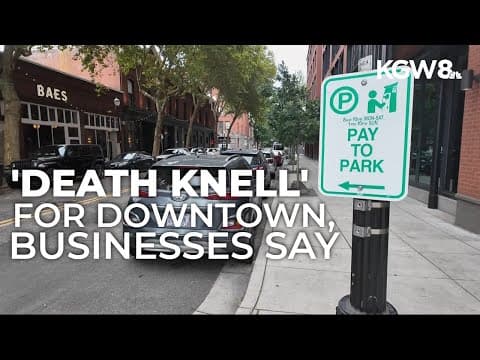 Portland to extend downtown paid parking hours in September