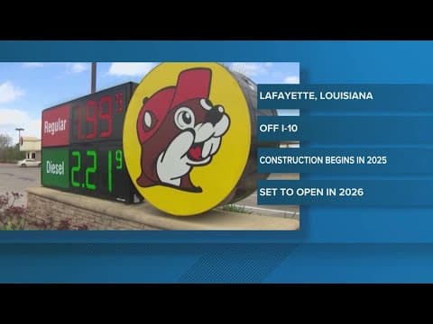Buc-ee's opening new location on I-10 in Louisiana