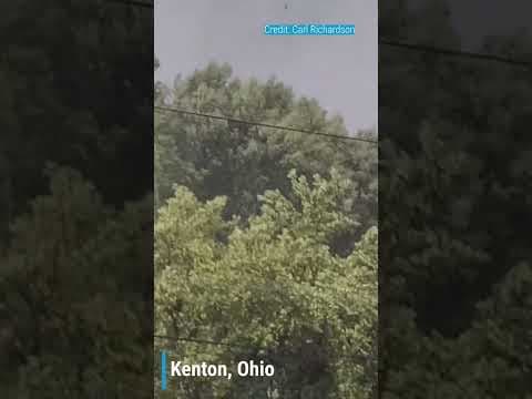 NWS confirms EF1 tornado in Hardin County, Ohio #shorts