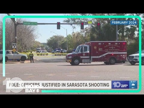 FDLE says deadly shooting involving 5 officers near New College of Florida was 'justified'