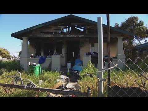 City crews beginning to clean up Grant Hill house that was declared a public nuisance