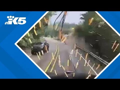 Impaired driver takes out power pole in Pierce County