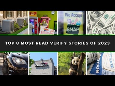 Top stories we helped Verify for you in 2023