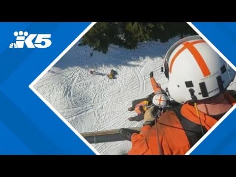 King County Sheriff's Office rescues injured snowmobiler