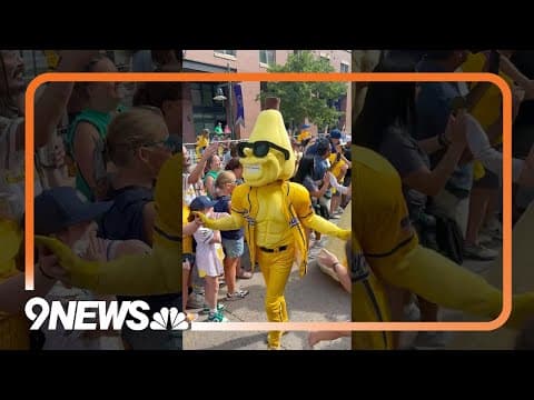 Savannah Bananas arrive in Denver on Banana Ball World Tour