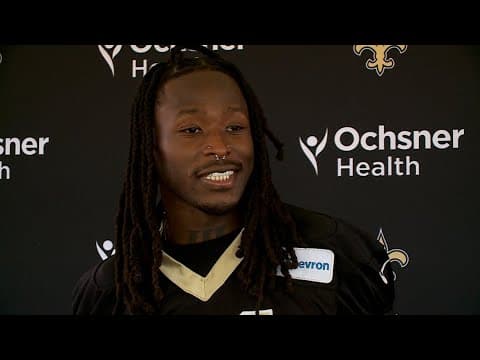 Saints RB Alvin Kamara talks training camp return after minicamp walkout