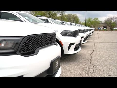 Newest Indiana State Police troopers receive first squad cars