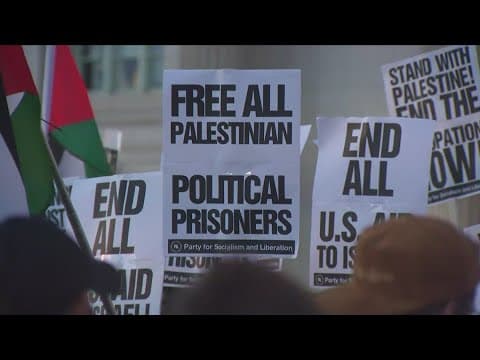 Pro-Palestine protest begins at DC's Union Station