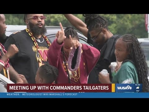 Commanders Kick Off First Tailgate of the Season