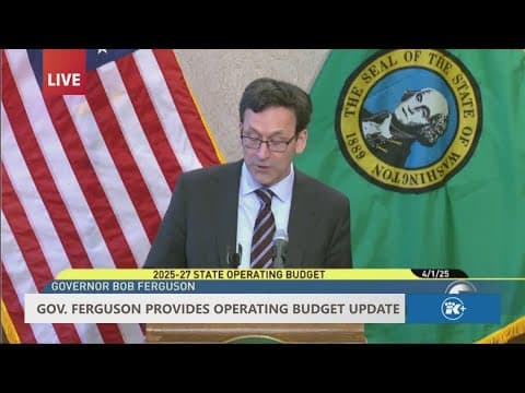 Watch Gov. Ferguson's full comments on operating budget conversations
