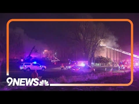 Woman treated for smoke inhalation after fire at abandoned building