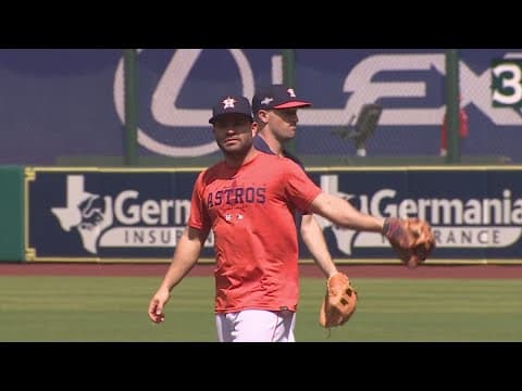 Astros gearing up to start postseason run in ALDS matchup against the Twins