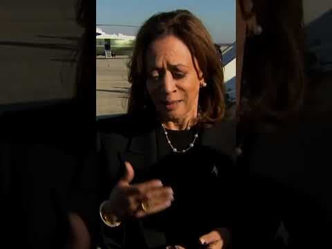 Harris distances herself from Biden’s ‘garbage’ comment about Trump supporters