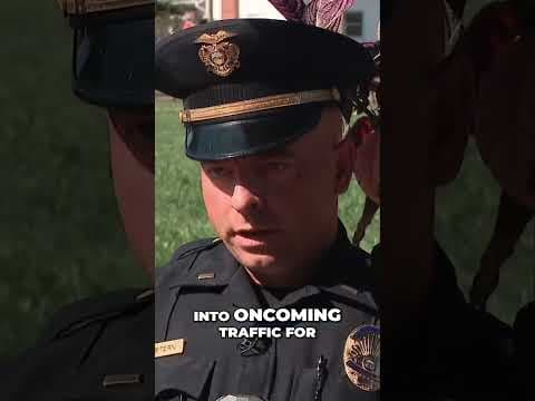 Dashcam video shows high-speed chase with Grove City police before deadly crash #shorts