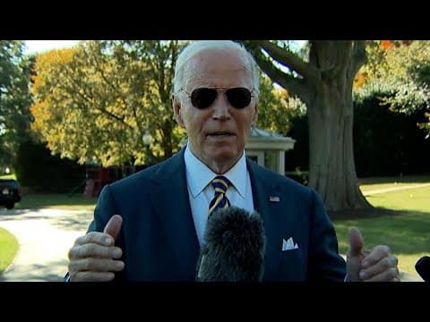 Joe Biden departs for Arizona to apologize to Indian nations (Oct. 24, 2024)