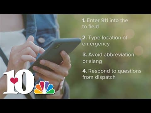 How to text 911 in Williamson County, Brentwood in emergency situations