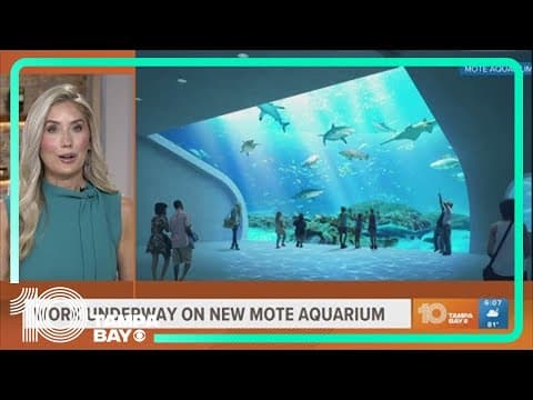Work underway on new Mote Marine Aquarium & Lab