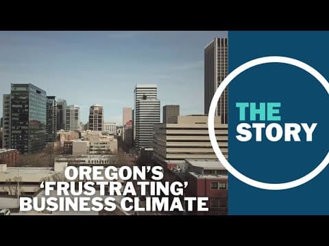 Other states are trying to lure Oregon businesses away. A recent study says it's working