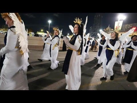 Joan of Arc rolls with calls for hope in the wake of the New Year's Day tragedy