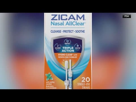 Zicam cold remedy swabs recalled due to possible fungal infection