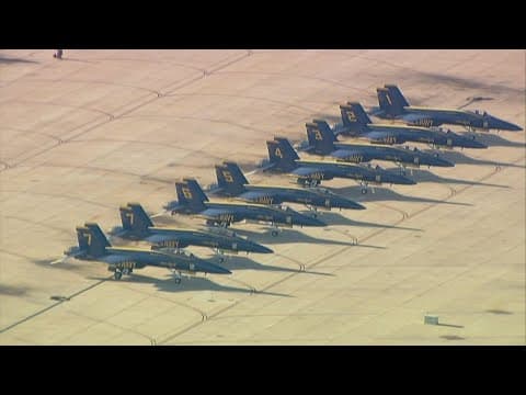Miramar Air Show | Chopper aerials of the Blue Angels