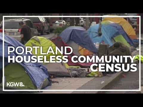 Portland region begins homeless point-in-time count
