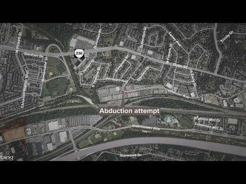 Police search for man who tried to pull woman into the woods in Alexandria