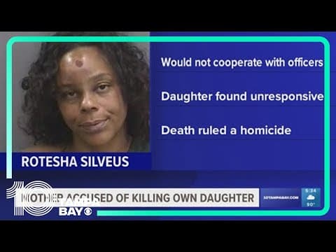 Police: Tampa woman arrested for strangling her daughter to death