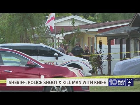 Sheriff: Man shot, killed by police after slashing officer with a knife in Pinellas Park short-term