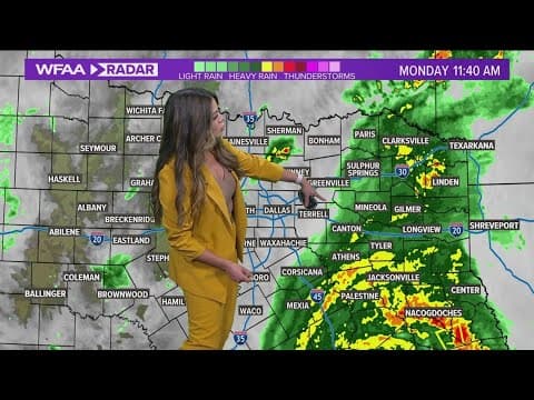 DFW Weather: Latest timeline as Beryl brings rain to North Texas