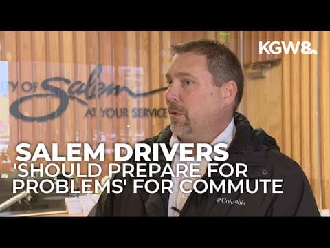 Salem expected to see more precipitation overnight; slush, snow on roads could refreeze