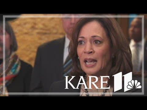 In a first, Vice President Harris tours Minnesota clinic that performs abortions