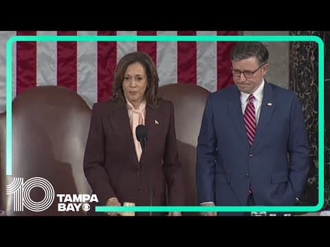 Congress certifies Trump's victory in 2024 election, four years after Jan. 6 attack on the Capitol