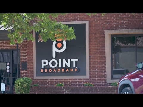 Couple battling Point Broadband to pay for damages after they say lightning hit tower on their land